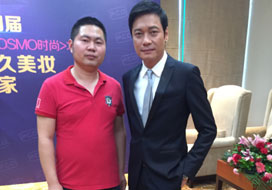 广州长征娱乐与明星合影