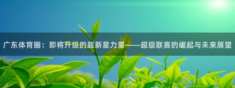 178直播吧：广东体育圈：即将升级的超新星力量——超级联赛的崛起与未来展望